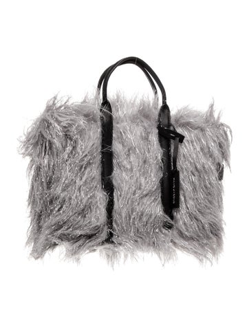 Faux Fur Top Handle Bag w/ Tags