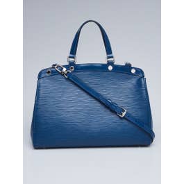 Louis Vuitton Louis Vuitton Cyan Epi Leather Brea MM Bag