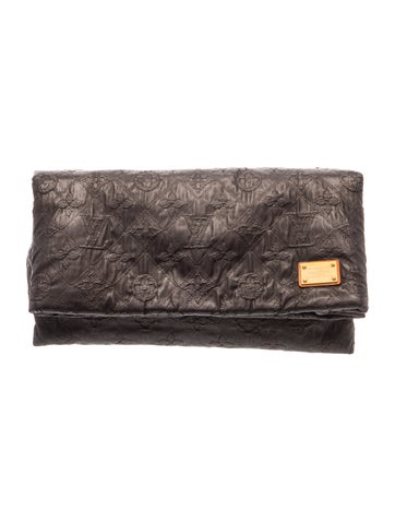 LV Monogram Quilted Monogram Limelight Clutch