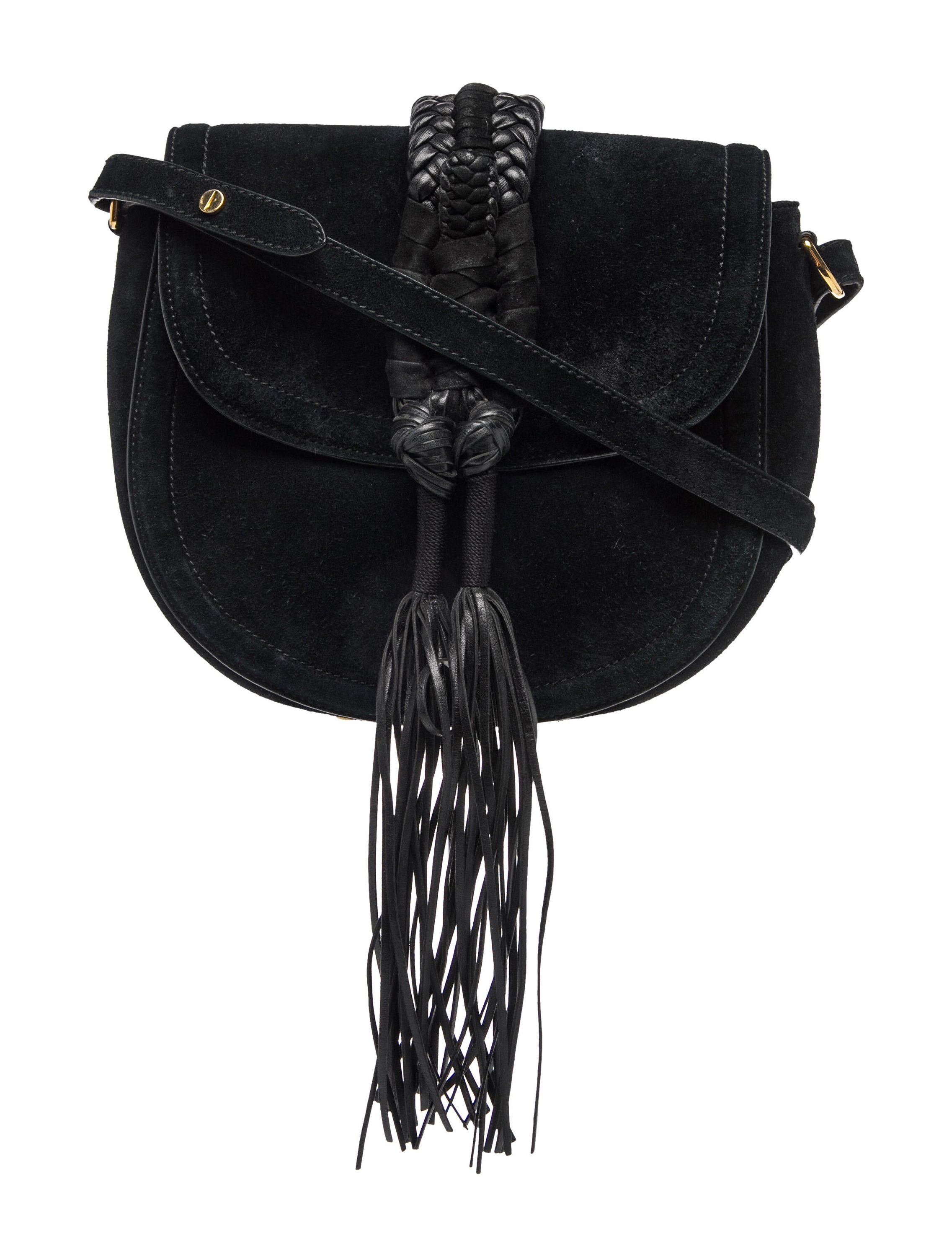Suede Crossbody Bag