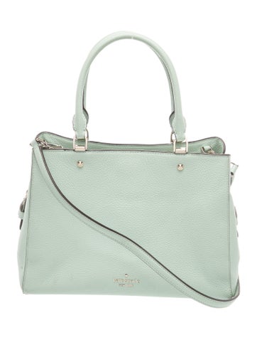 Leather Top Handle Bag