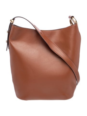 Leather Bucket Bag