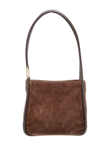 Suede Shoulder Bag Vintage