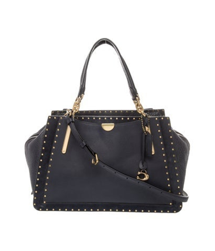 Coach Leather Top Handle Bag