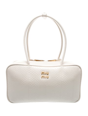 Miu Miu Leather Ayers Leather Beau