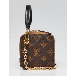 Louis Vuitton Reverse Monogram Coated Canvas/Leather Square Bag
