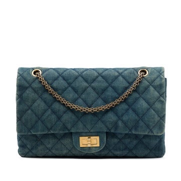 Quilted Denim Reissue 2.55 Double Flap