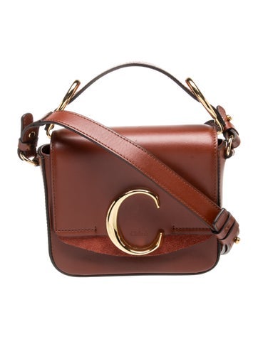 Leather Celine C Bag Mini