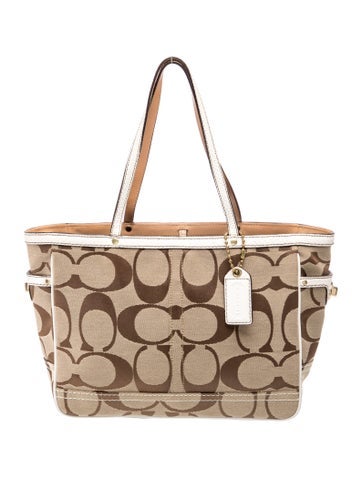 Coach Canvas Shoulder Bag