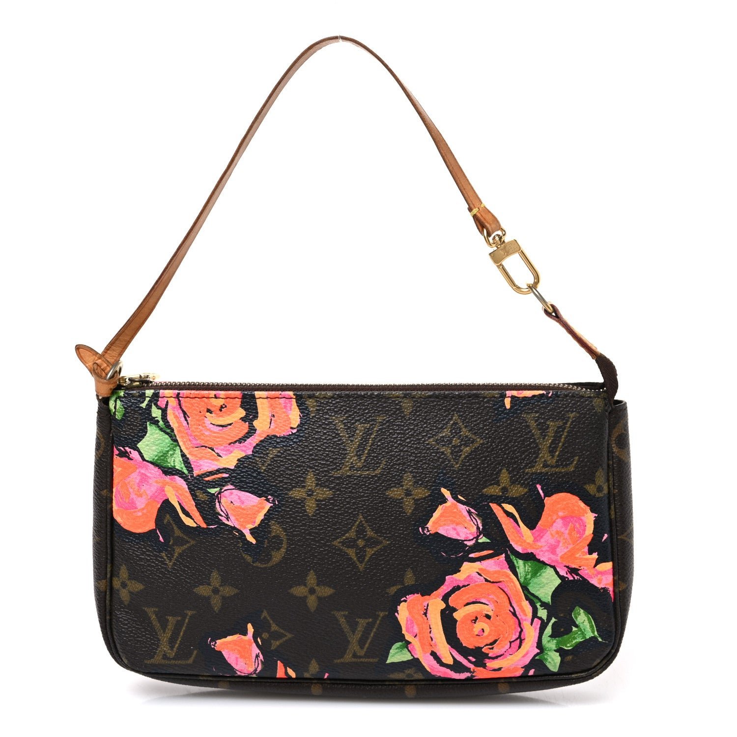 Louis Vuitton Monogram Roses Pochette Accessories
