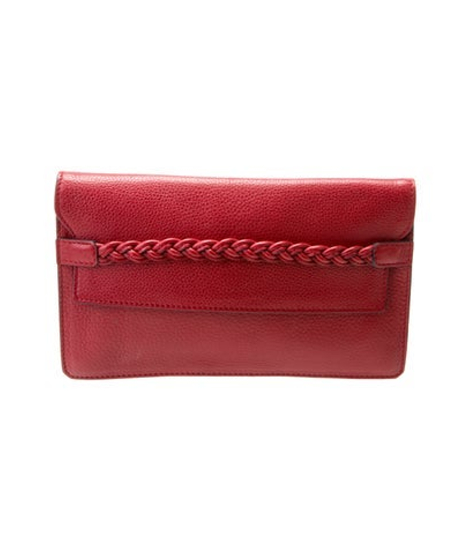 Valentino Leather Clutch