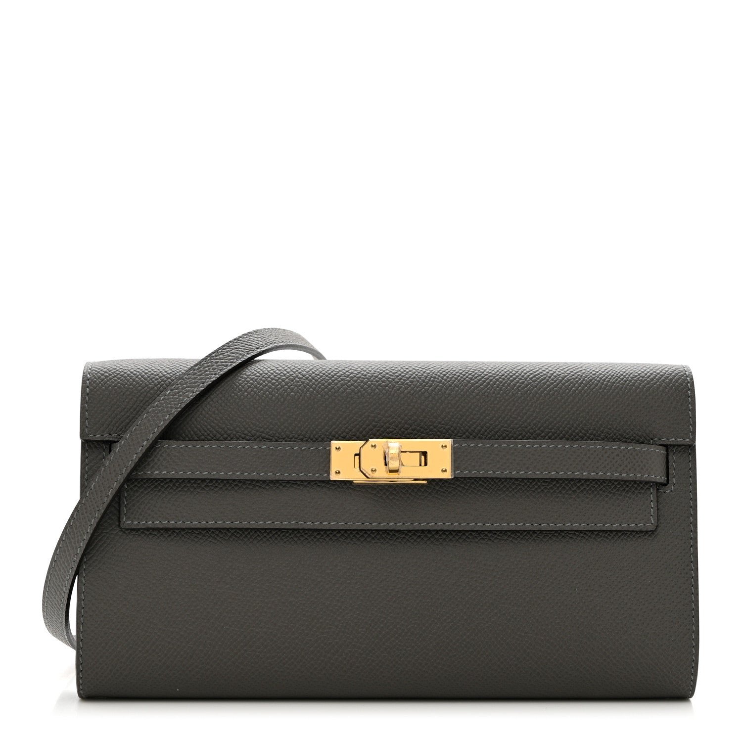 Hermes Epsom Kelly To Go Wallet Gris Meyer