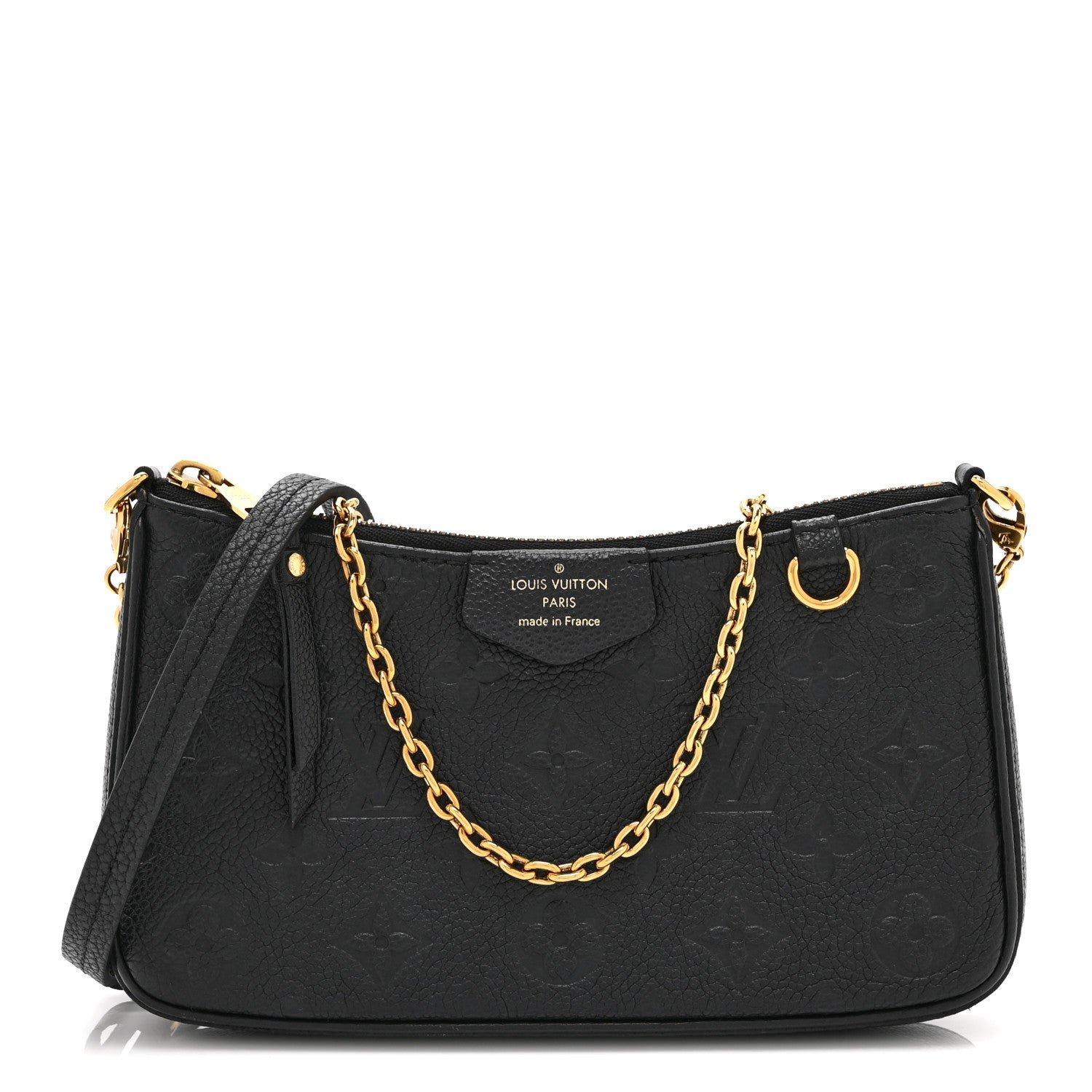 Louis Vuitton Empreinte Easy Pouch On Strap Black