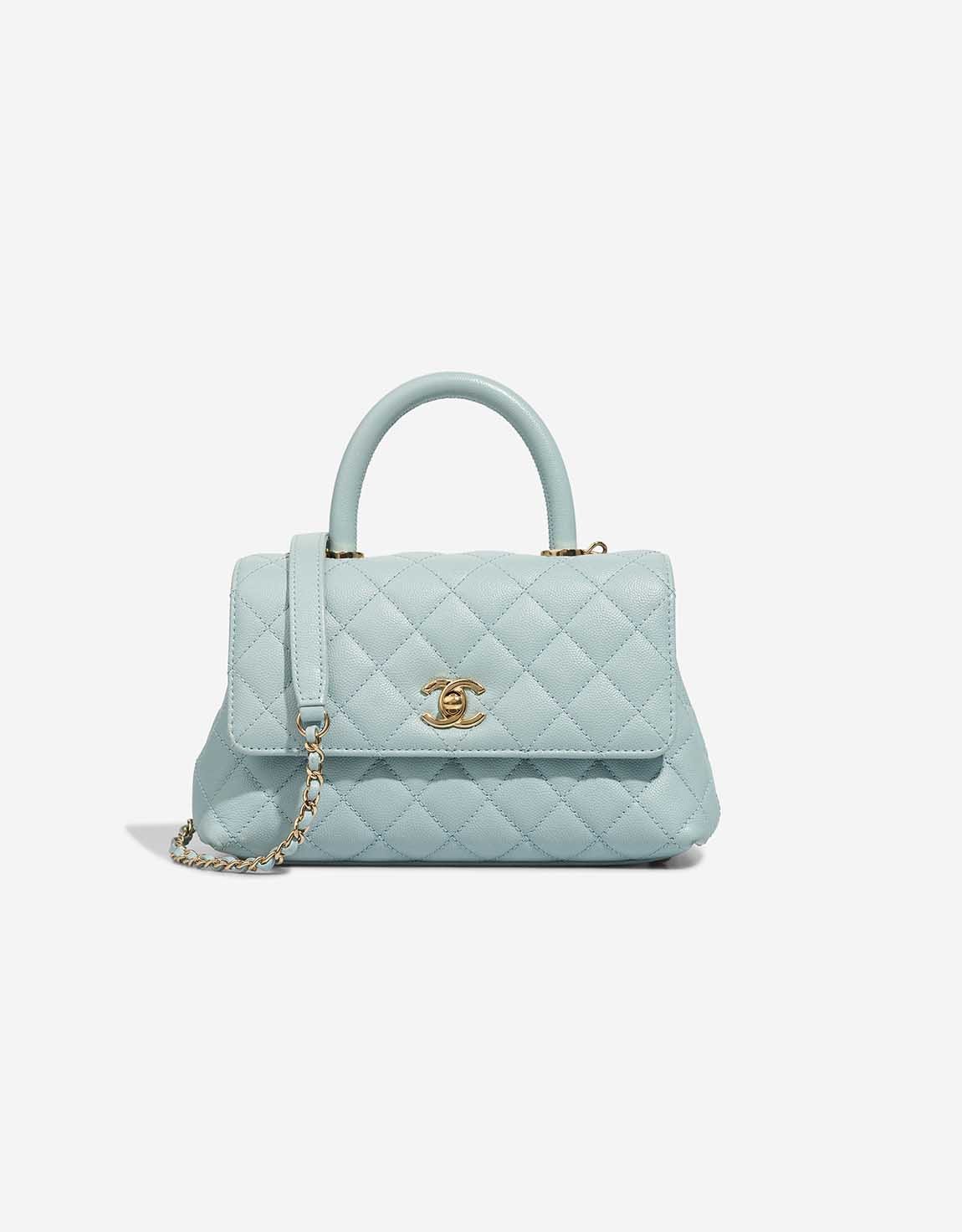 
		Timeless Handle Small Caviar Tiffany Blue    