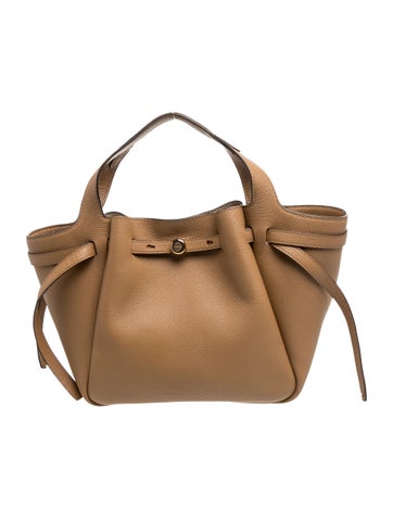 Leather Top Handle Bag