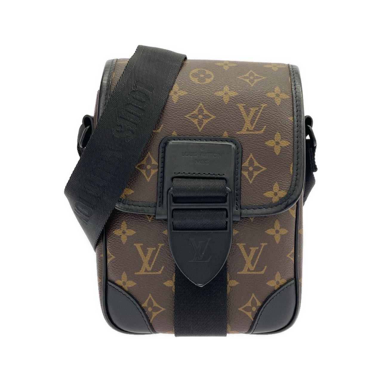 Louis Vuitton Monogram Macassar Archie Messenger PM Shoulder Bag M...