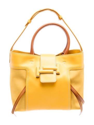 Leather Top Handle Bag