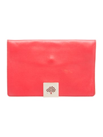 Mulberry Leather Clutch