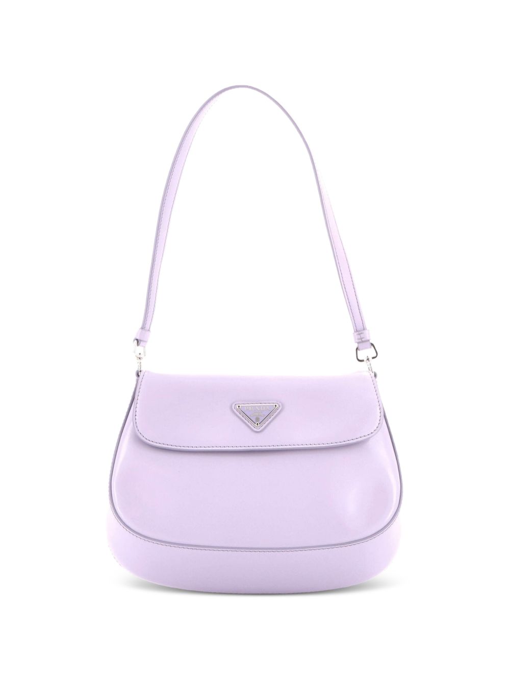 Cleo Flap Shoulder Bag Spazzolato Leather Small hobo bag