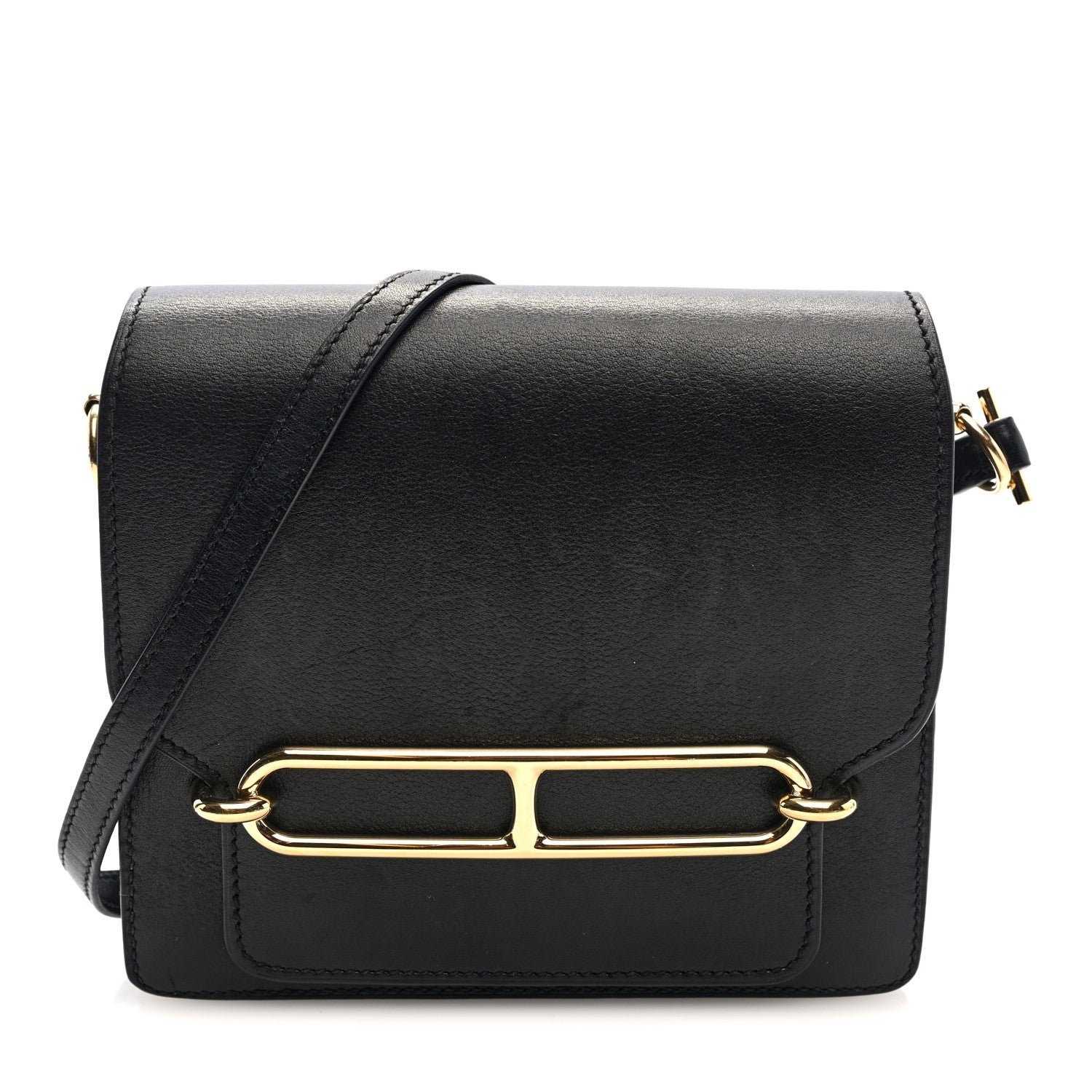 Hermes Evercolor Mini Sac Roulis Black