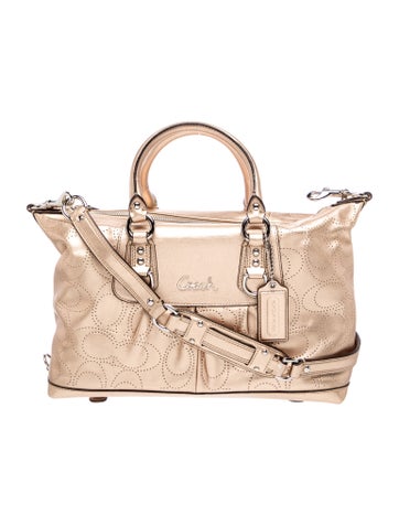 Leather Top Handle Bag