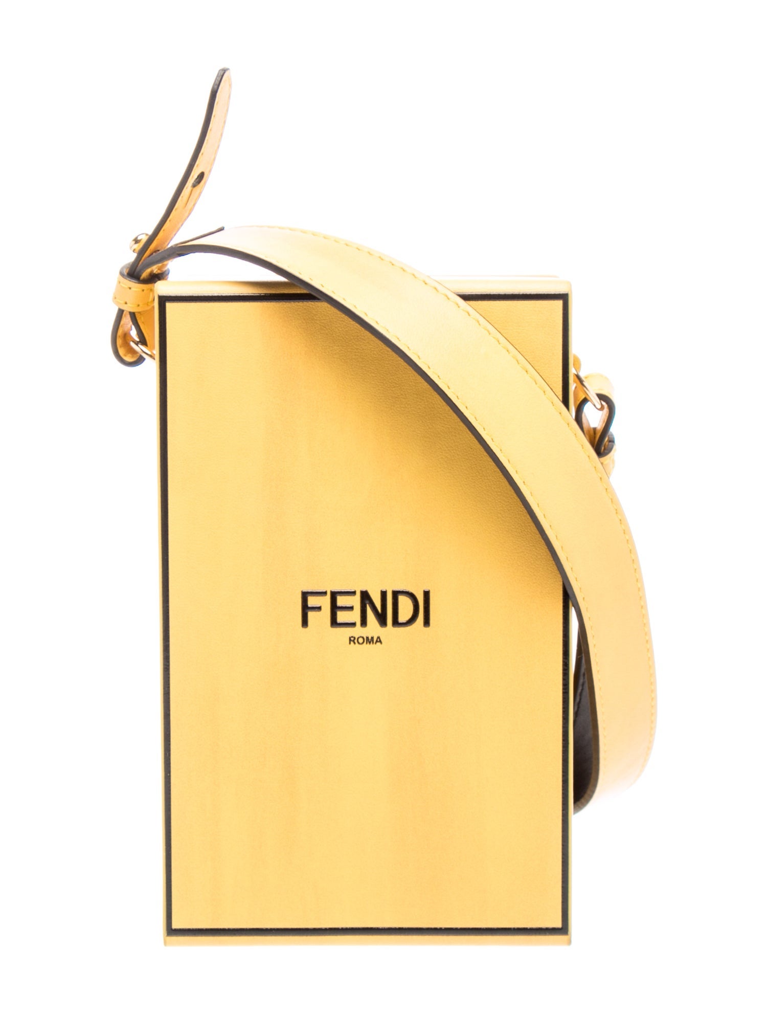 Leather Vertical Box crossbody