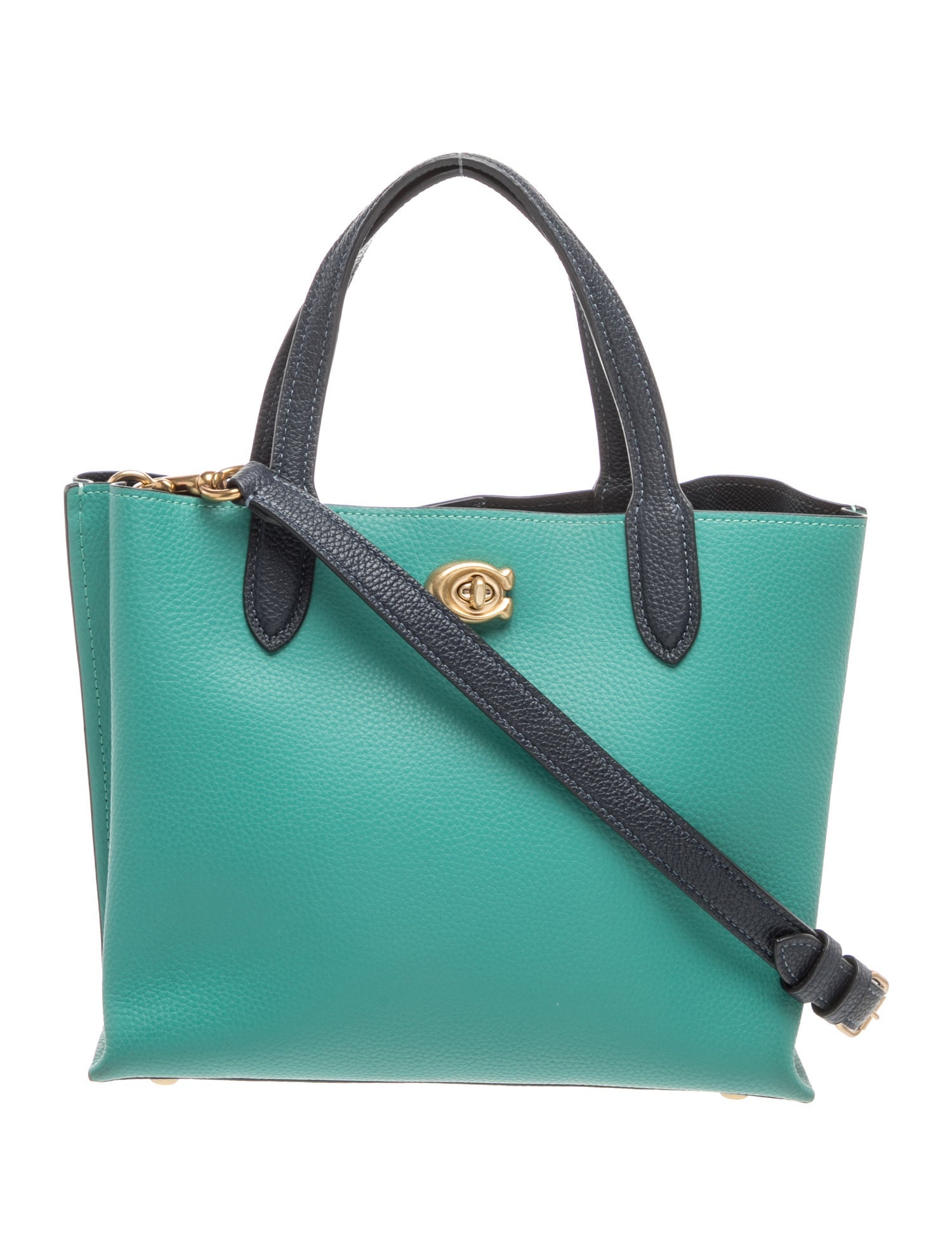 Leather Top Handle Bag
