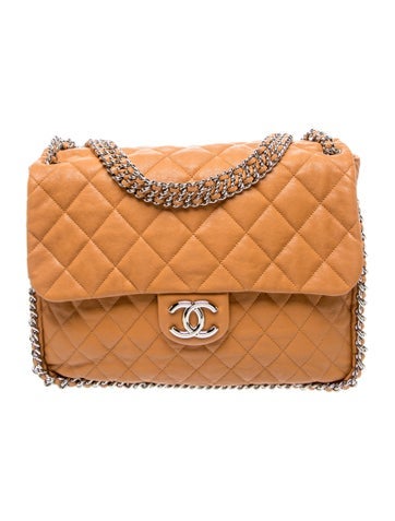 Maxi Chain Around Flap Bag