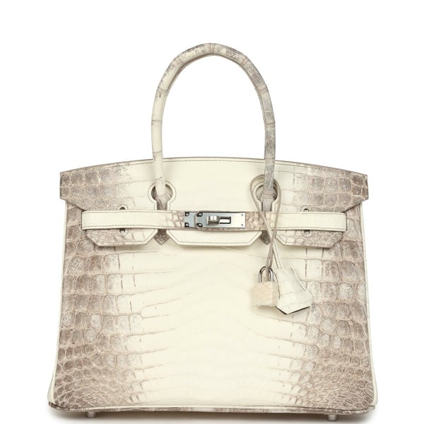 Hermes Hermes Birkin 30 Himalaya Niloticus Crocodile Palladium Hardware