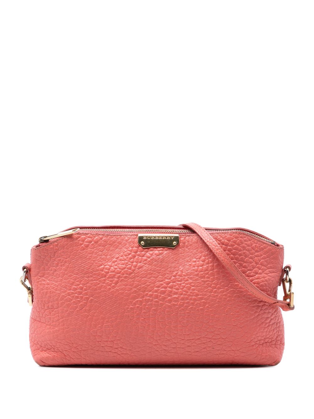 2000-2017 Small Grain Check Embossed Leather Chichester crossbody bag