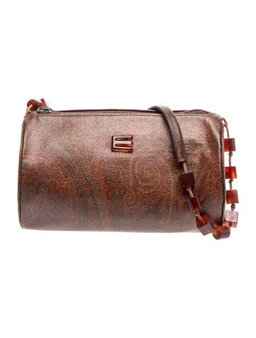 Etro Leather Shoulder Bag