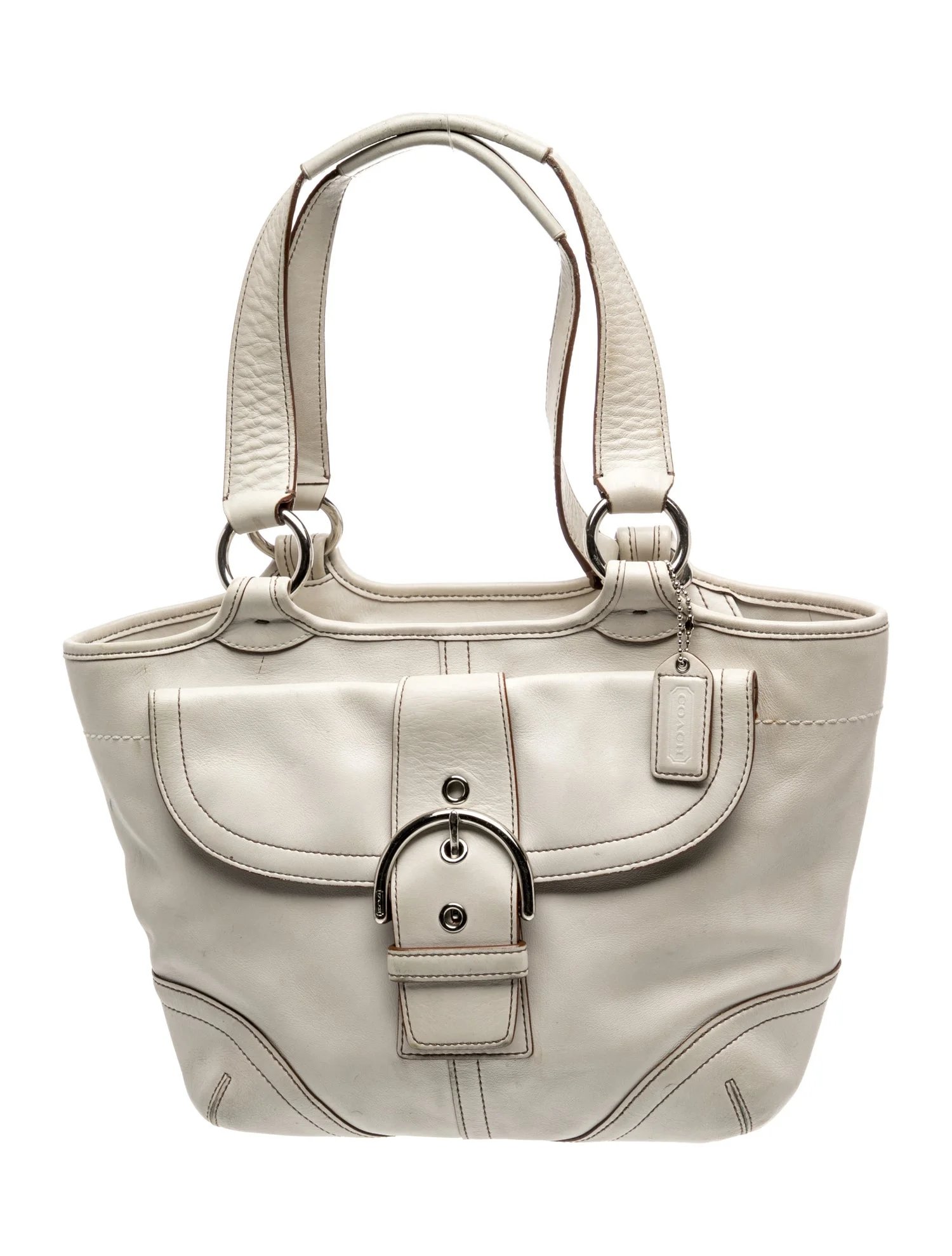 Leather Top Handle Bag