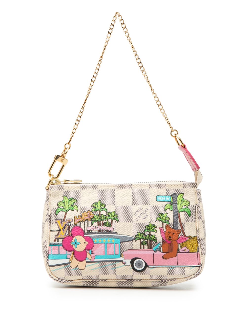 2021 Damier Azur Animation Hollywood Mini Pochette Accessoires handbag