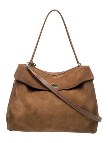 Suede Suede Medium Rodeo Shoulder Bag