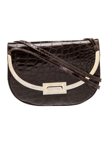 Loewe Crocodile Shoulder Bag Vintage