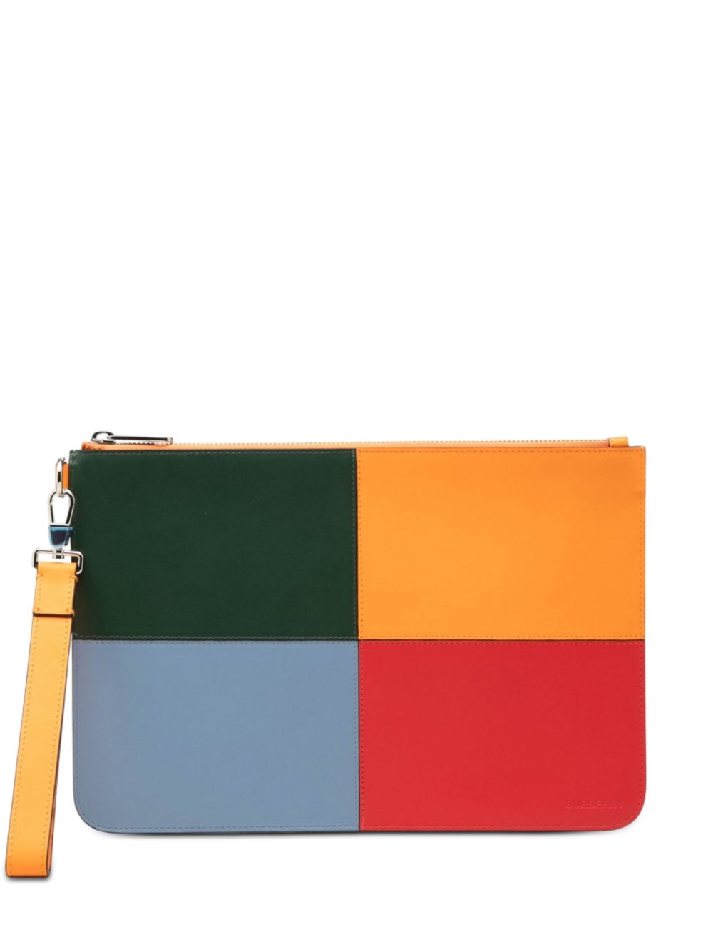 2018-2023 Leather Colorblock clutch bag