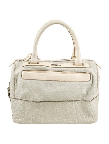 Furla Leather Top Handle Bag