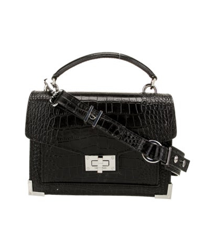 The Kooples Kooples Embossed Leather Top Handle Bag