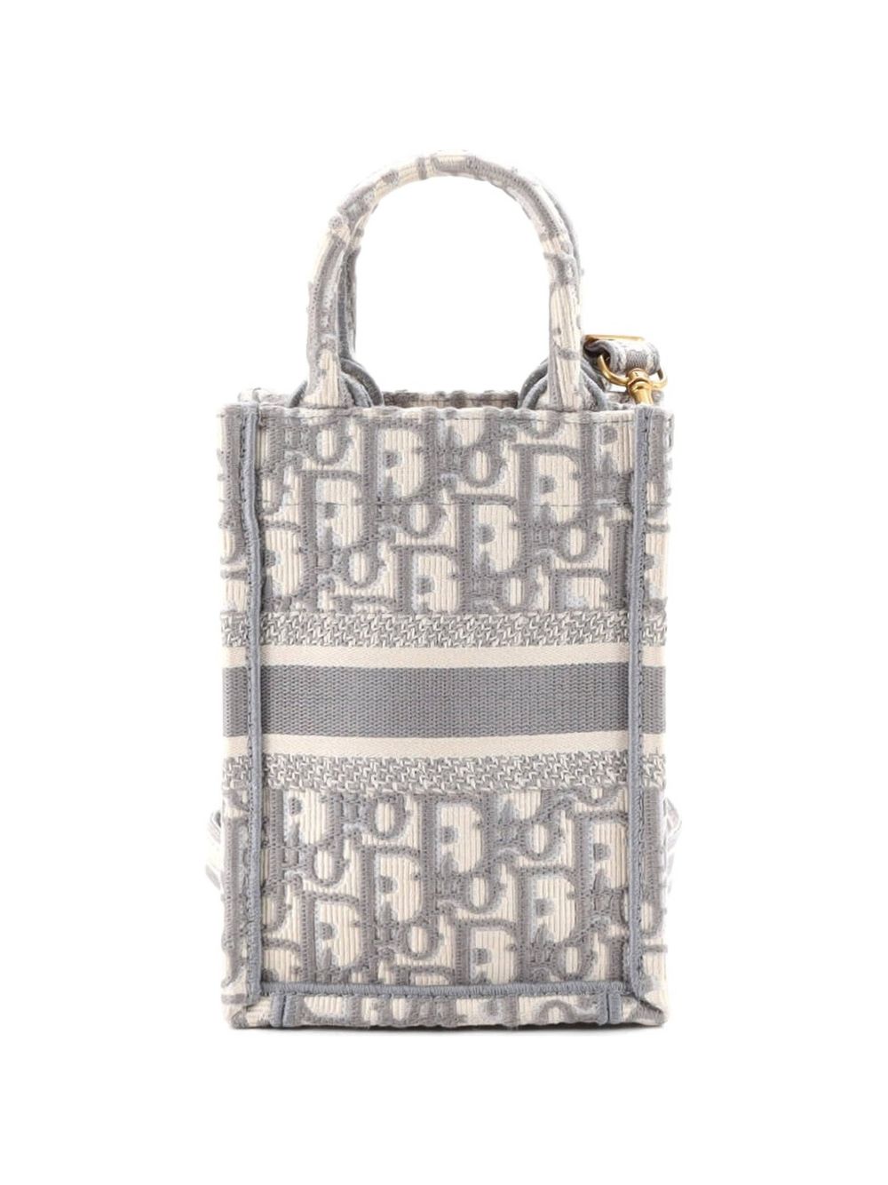 Book Tote Phone Bag Oblique Canvas Mini crossbody bag