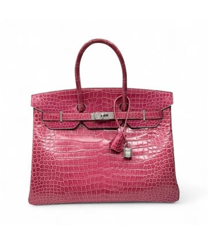 Hermes Porosus Crocodile Kelly 35