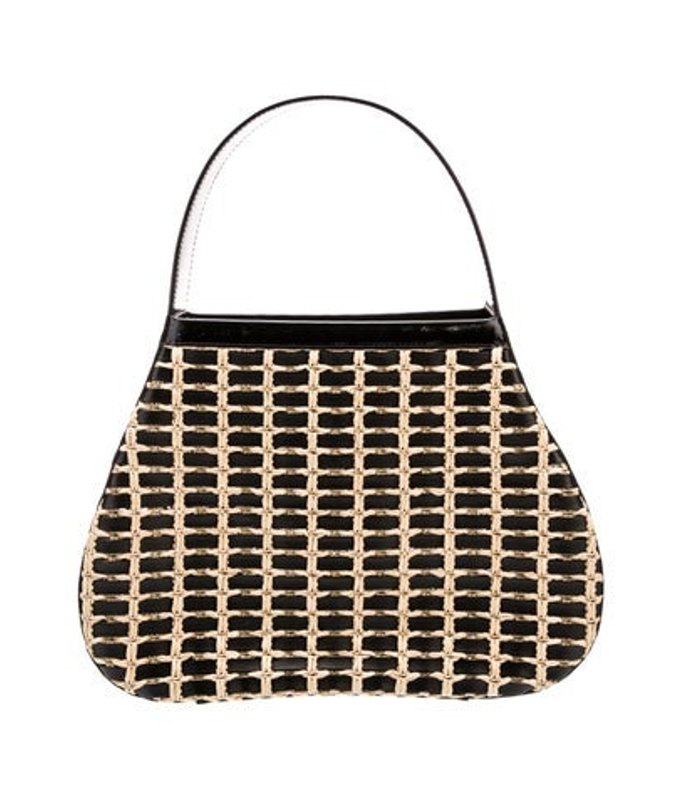 Khaite Raffia Shoulder Bag