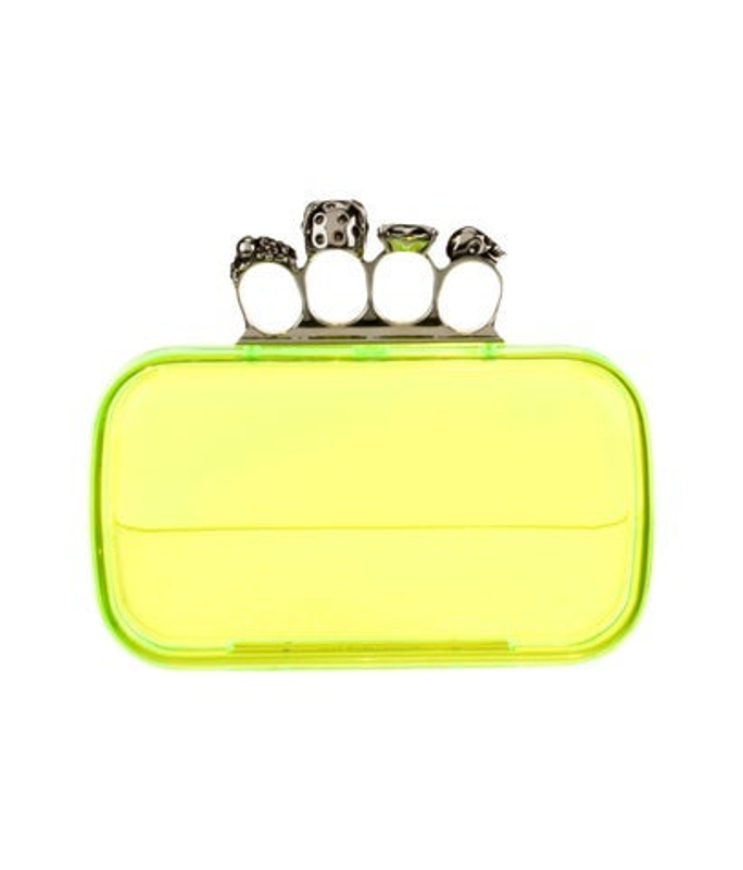Alexander McQueen Mcqueen Pvc Clutch