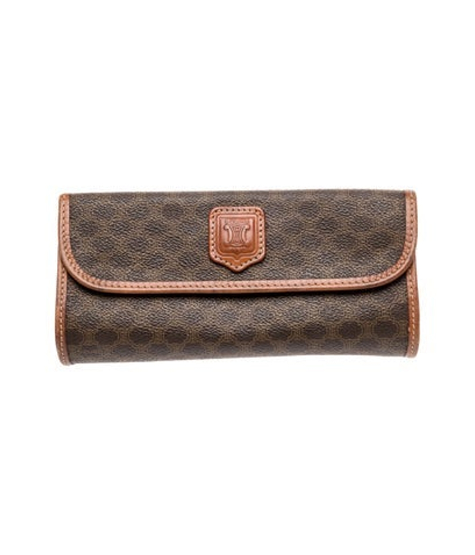 Celine Macadam Triomphe Clutch Vintage