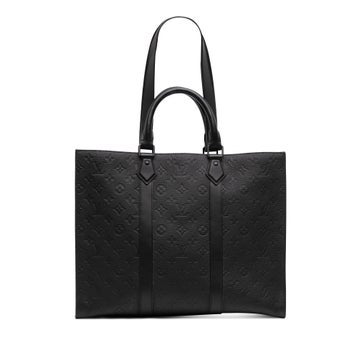 Calf Leather Monogram Taurillon Sac Plat