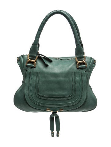 Chloe Leather Marcie Shoulder Bag Medium