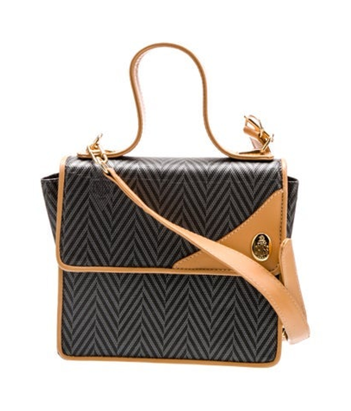 Mark Cross Cross Leather Shoulder Bag W Tags