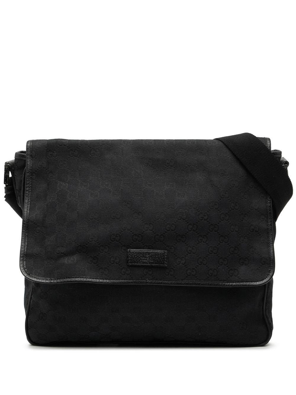2000-2015 GG Canvas Flap Messenger Bag crossbody bag