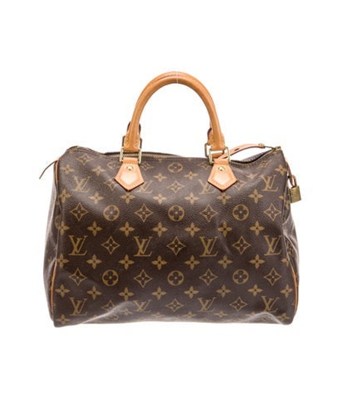 Louis Vuitton Vuitton Lv Monogram Speedy 30