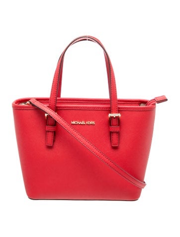 Saffiano Leather Top Handle Bag