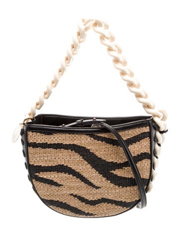 Stella McCartney Raffia Shoulder Bag